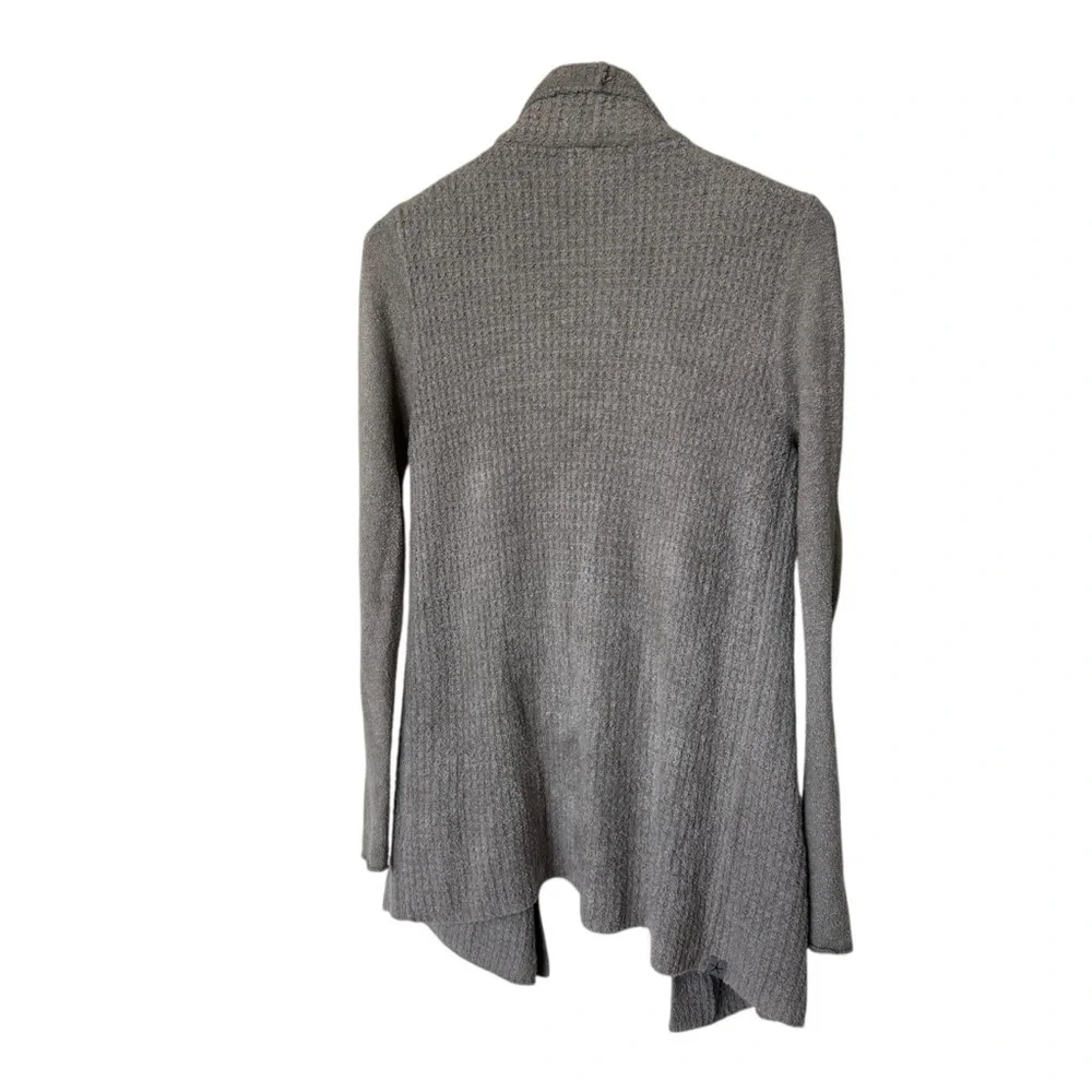 Barefoot Dreams Women's Gray CozyChic Lite Cardigan Sweater Size S Comfy Casual